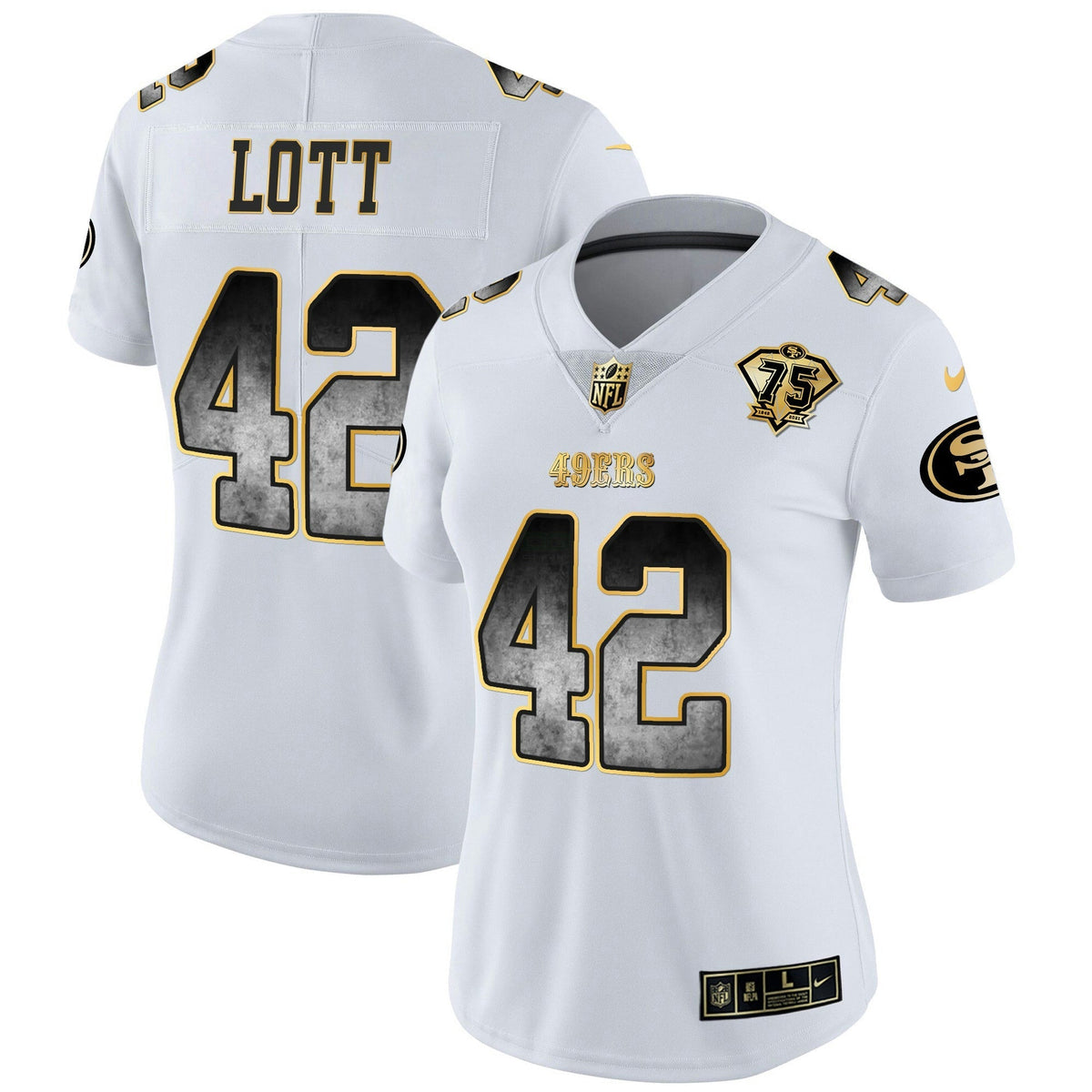 NFL San Francisco 49ers Women’s Arch Smoke Vapor Jersey