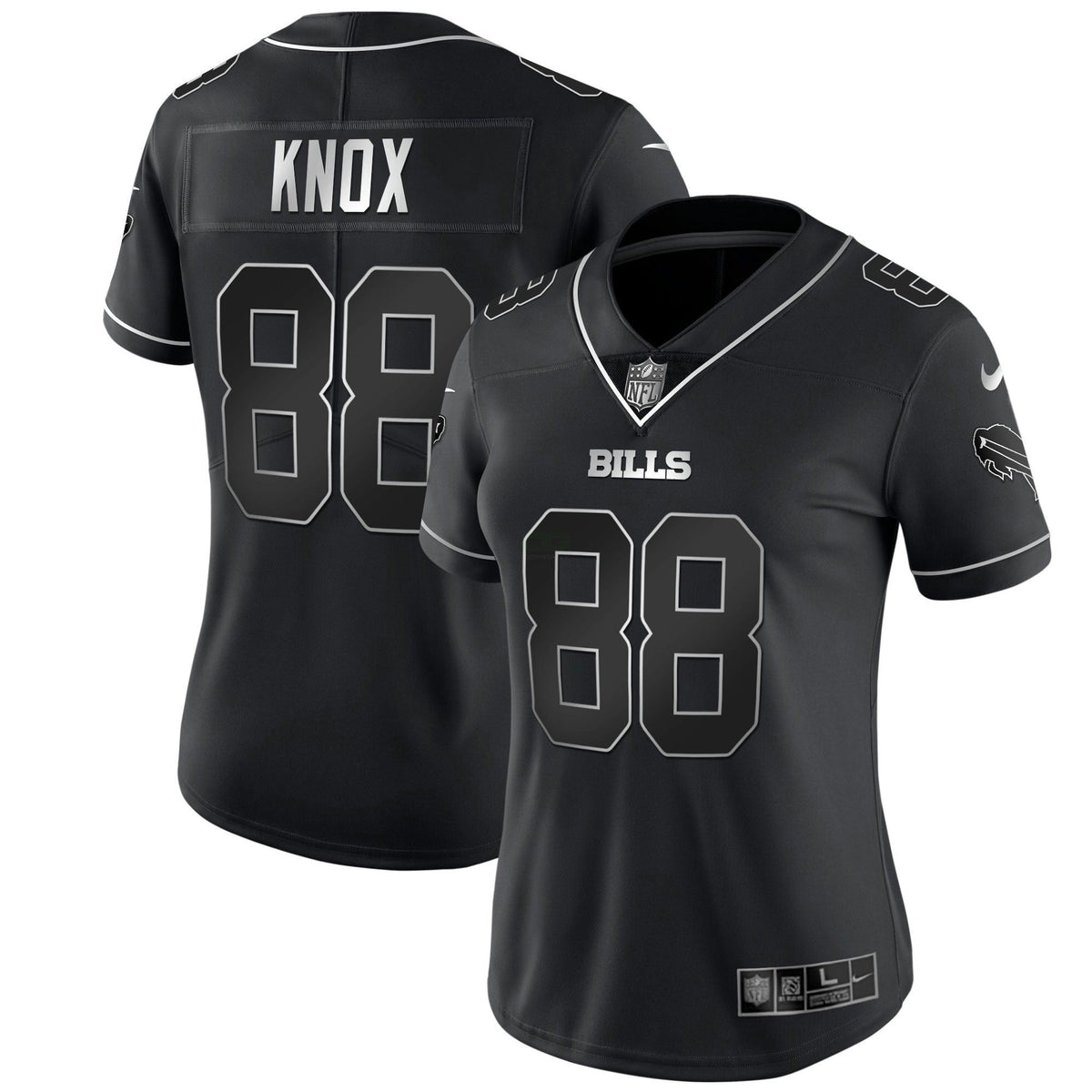 Jersey NFL Buffalo Bills Women’s White Gold & Black Gold