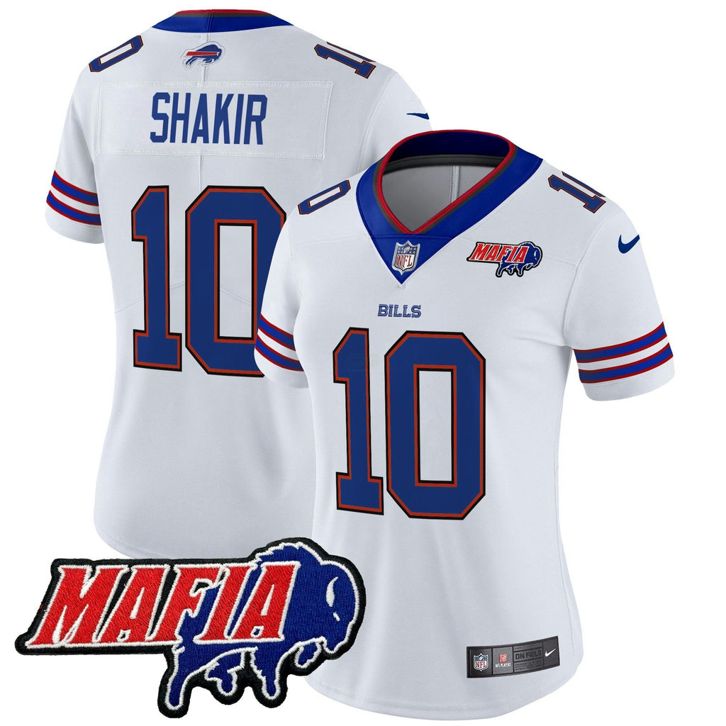 NFL Women’s Buffalo 2025 Mafia Patch Vapor Limited Jersey