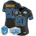 NFL Women’s Detroit 2024 NFC North Division Champions Patch Gold Trim Vapor Limited Jersey