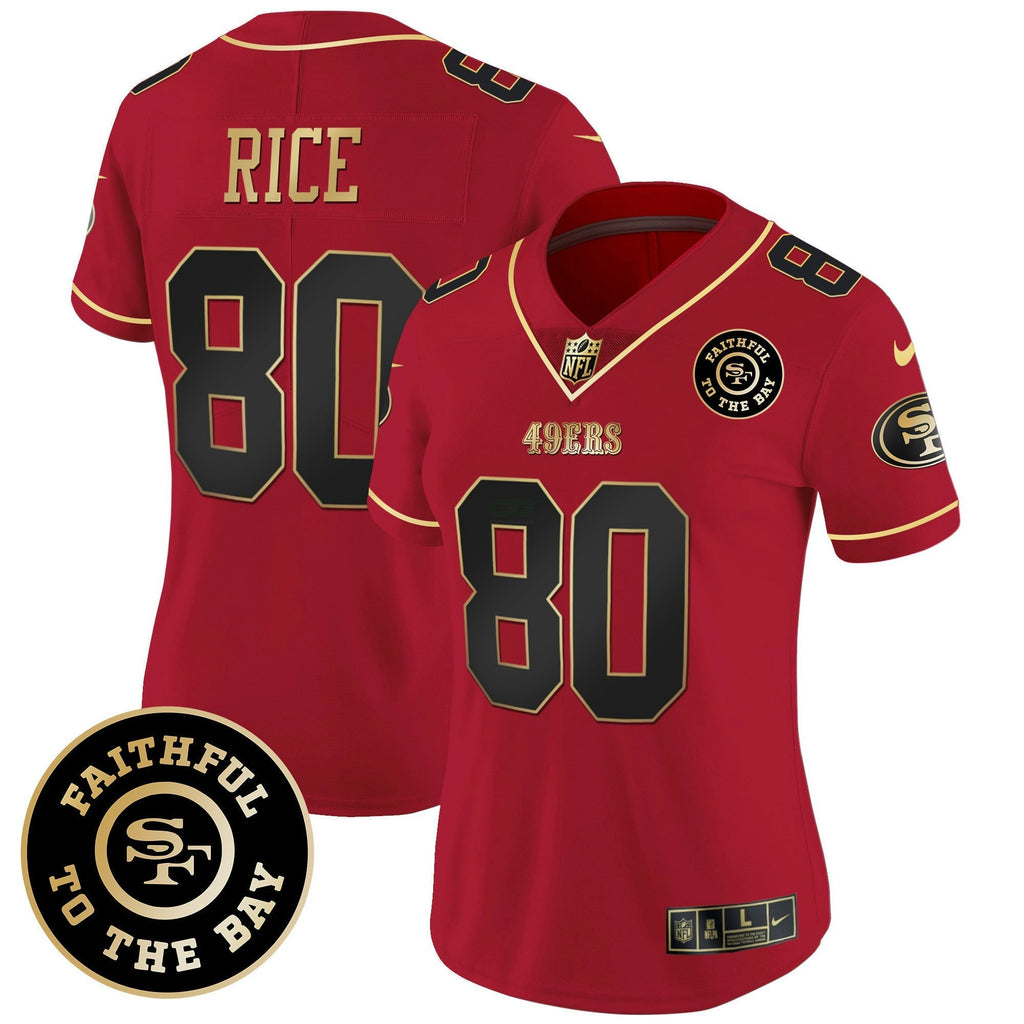 NFL Women’s Faithful To The Bay 2024 Patch Vapor Limited Jersey