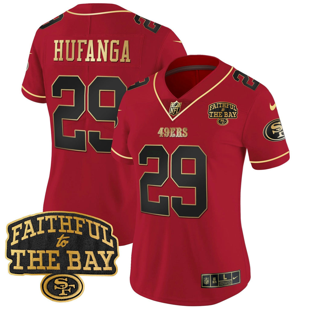 NFL Women’s Faithful To The Bay Patch Vapor Limited Jersey V8