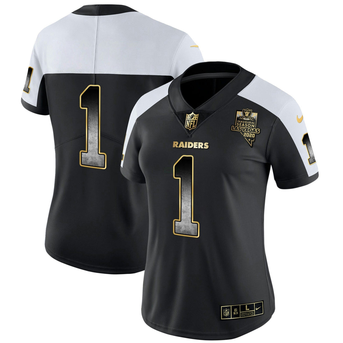 NFL Women’s Gold Arch Smoke Vapor Jersey