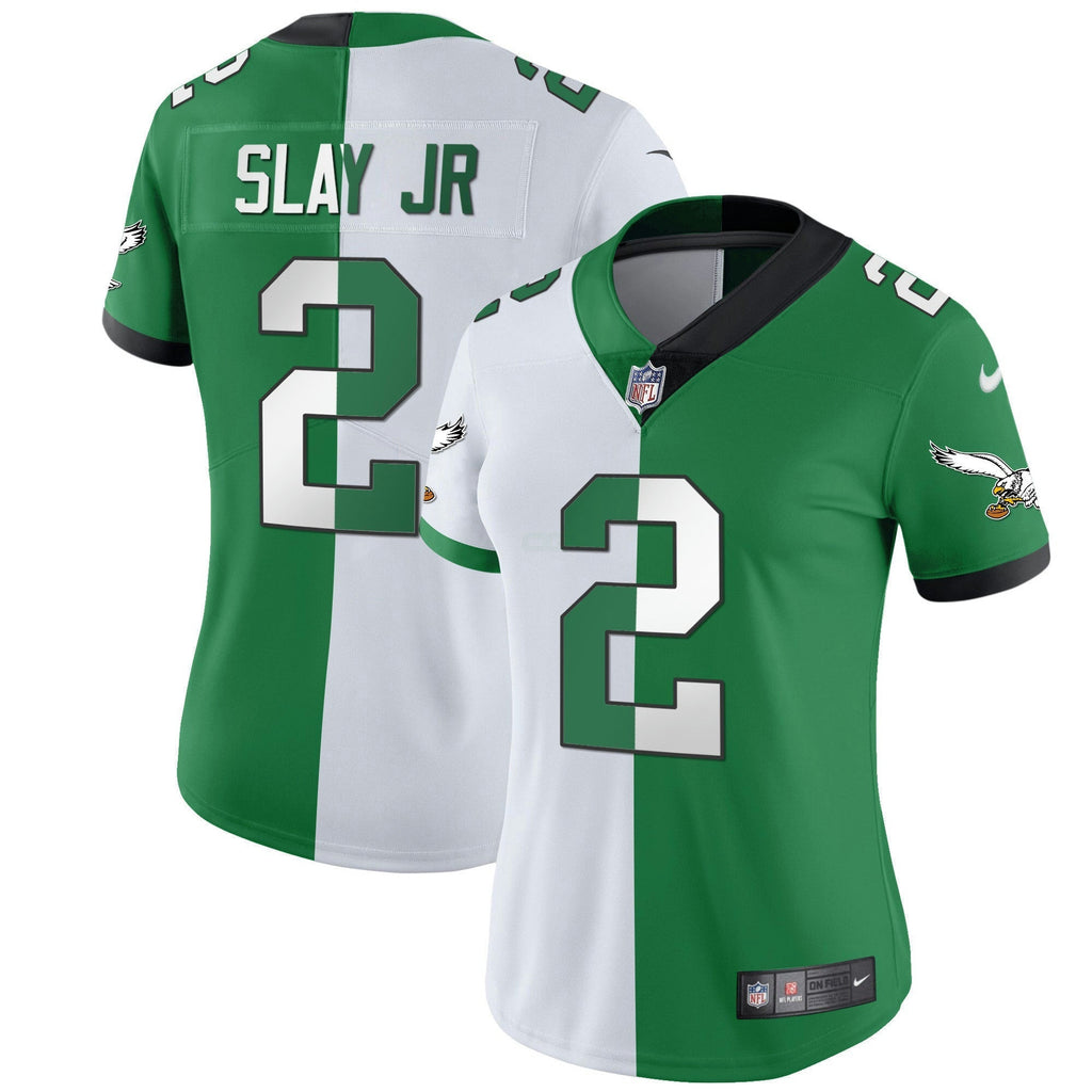 NFL Women’s Gold & Kelly Vapor Throwback Jersey