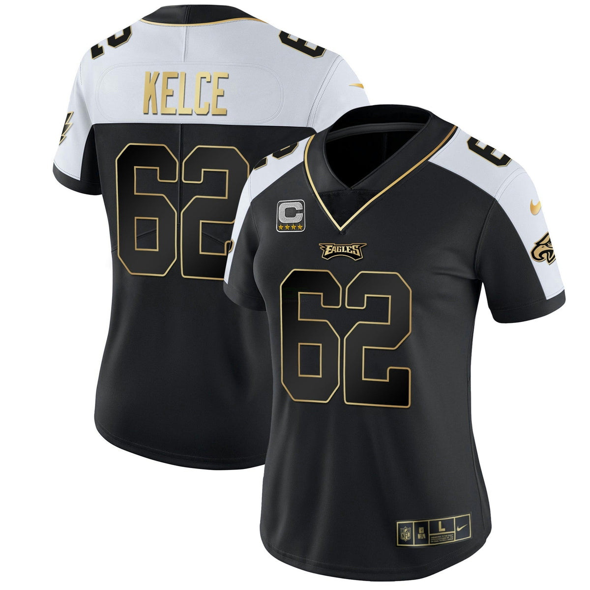Jersey NFL Women’s Gold & Split Vapor