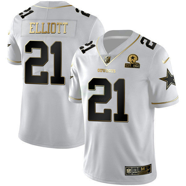 Jersey NFL Women’s Gold & Split Vapor Est 1960 Patch