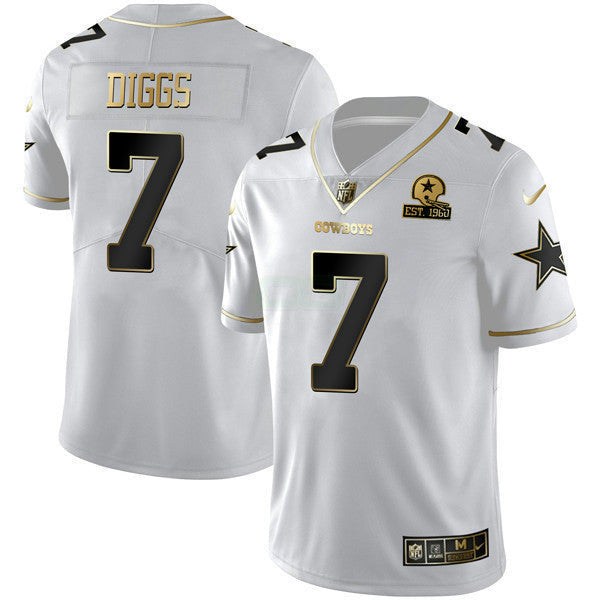 Jersey NFL Women’s Gold & Split Vapor Est 1960 Patch