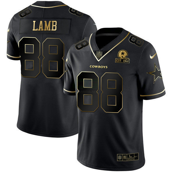 Jersey NFL Women’s Gold & Split Vapor Est 1960 Patch