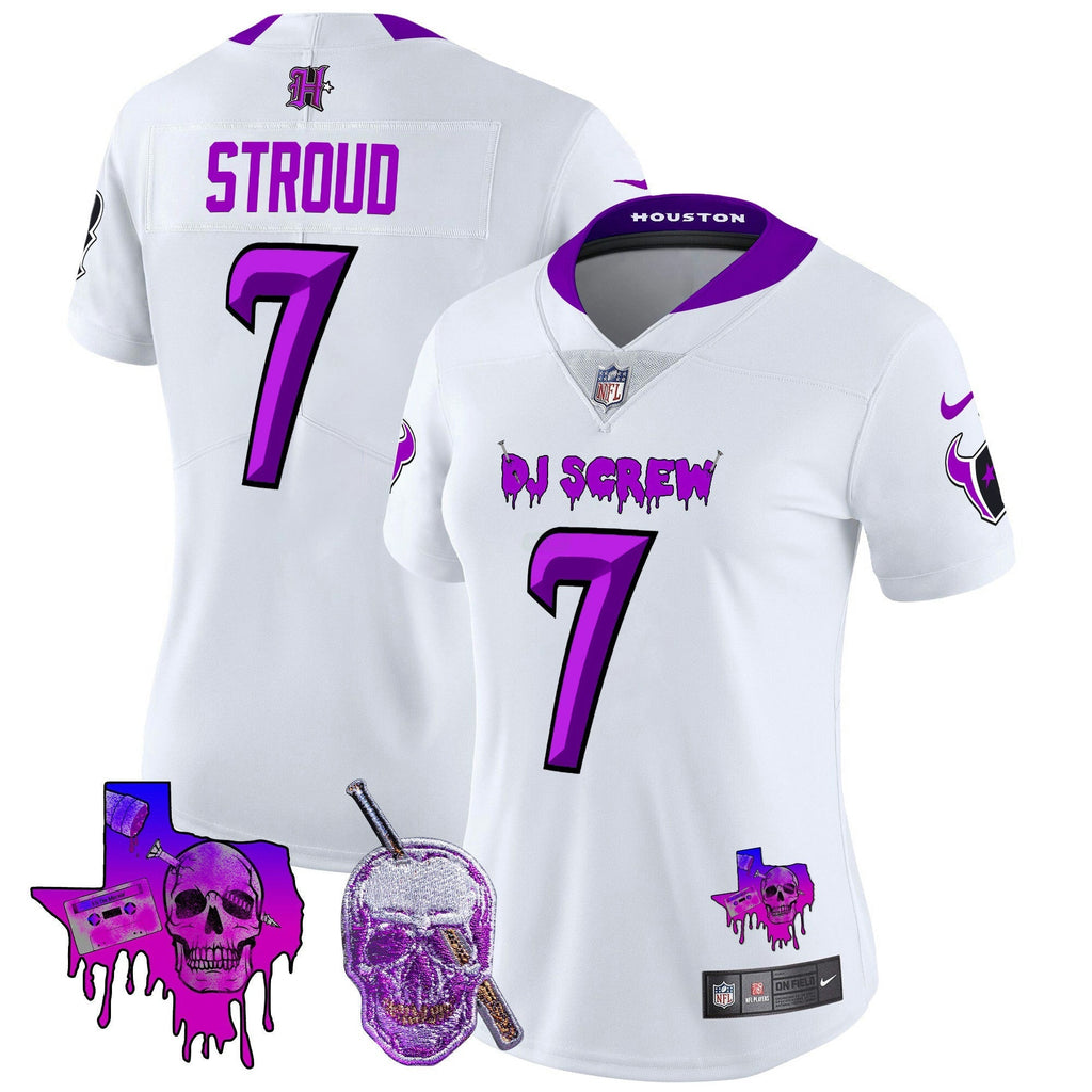 NFL Women’s Houston DJ Screw Vapor Limited Jersey