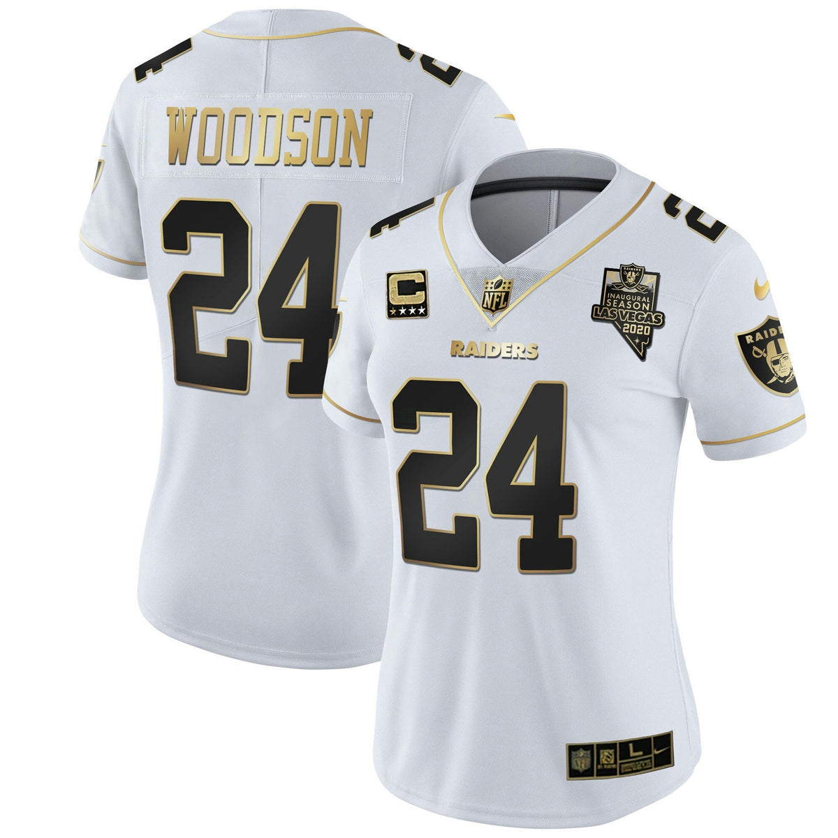 Jersey NFL Women’s Inaugural Season Patch Gold & Split