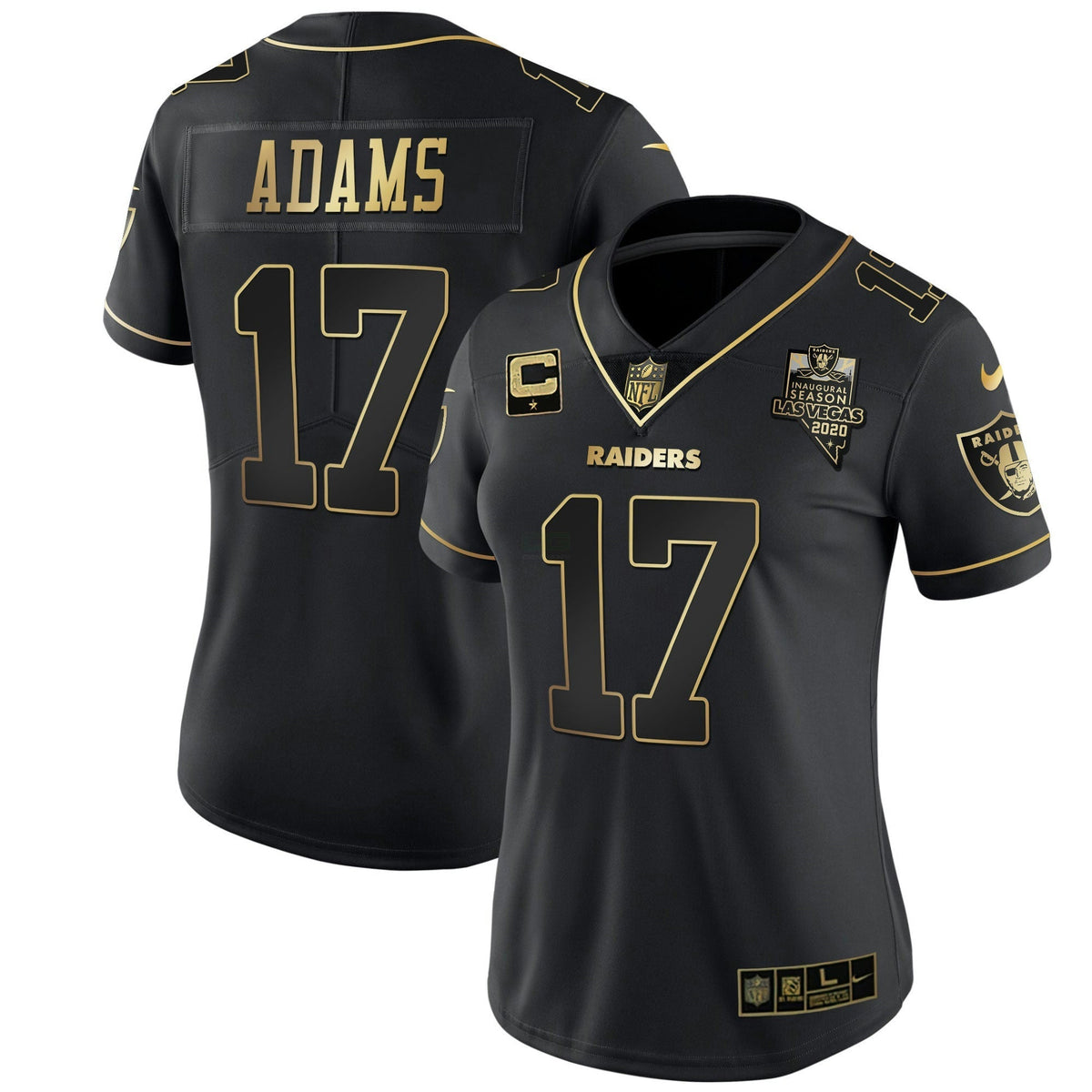 Jersey NFL Women’s Inaugural Season Patch Gold & Split