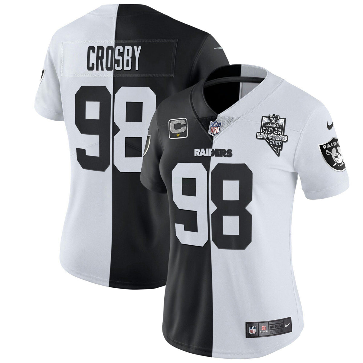 Jersey NFL Women’s Inaugural Season Patch Gold & Split