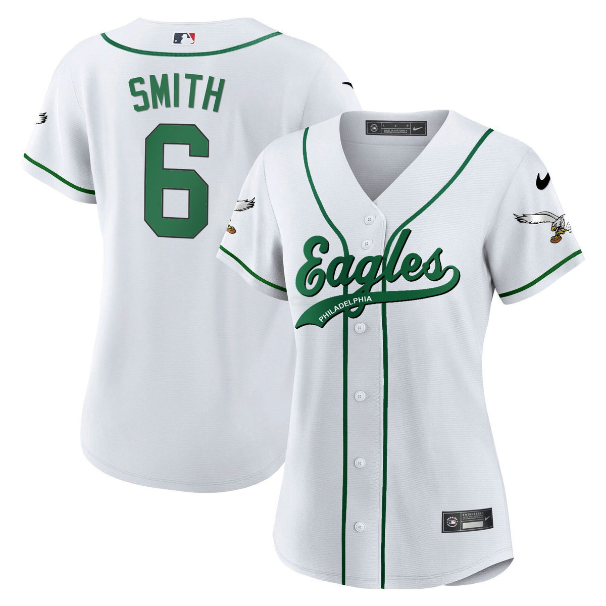 NFL Women’s Kelly Green Baseball Limited Jersey