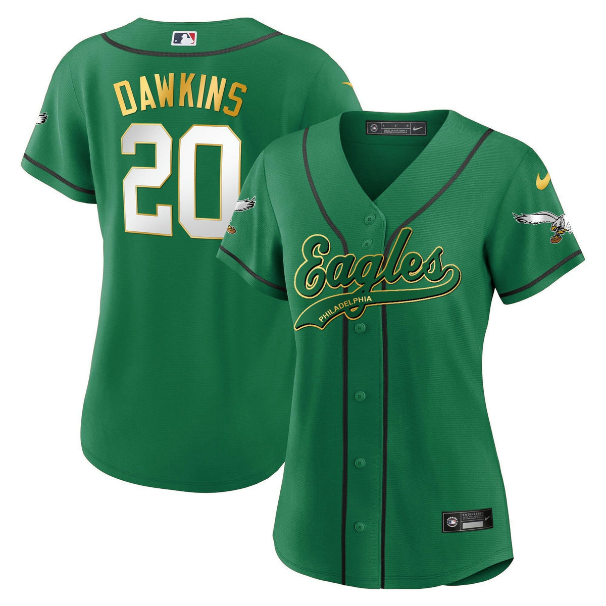 NFL Women’s Kelly Green Jersey