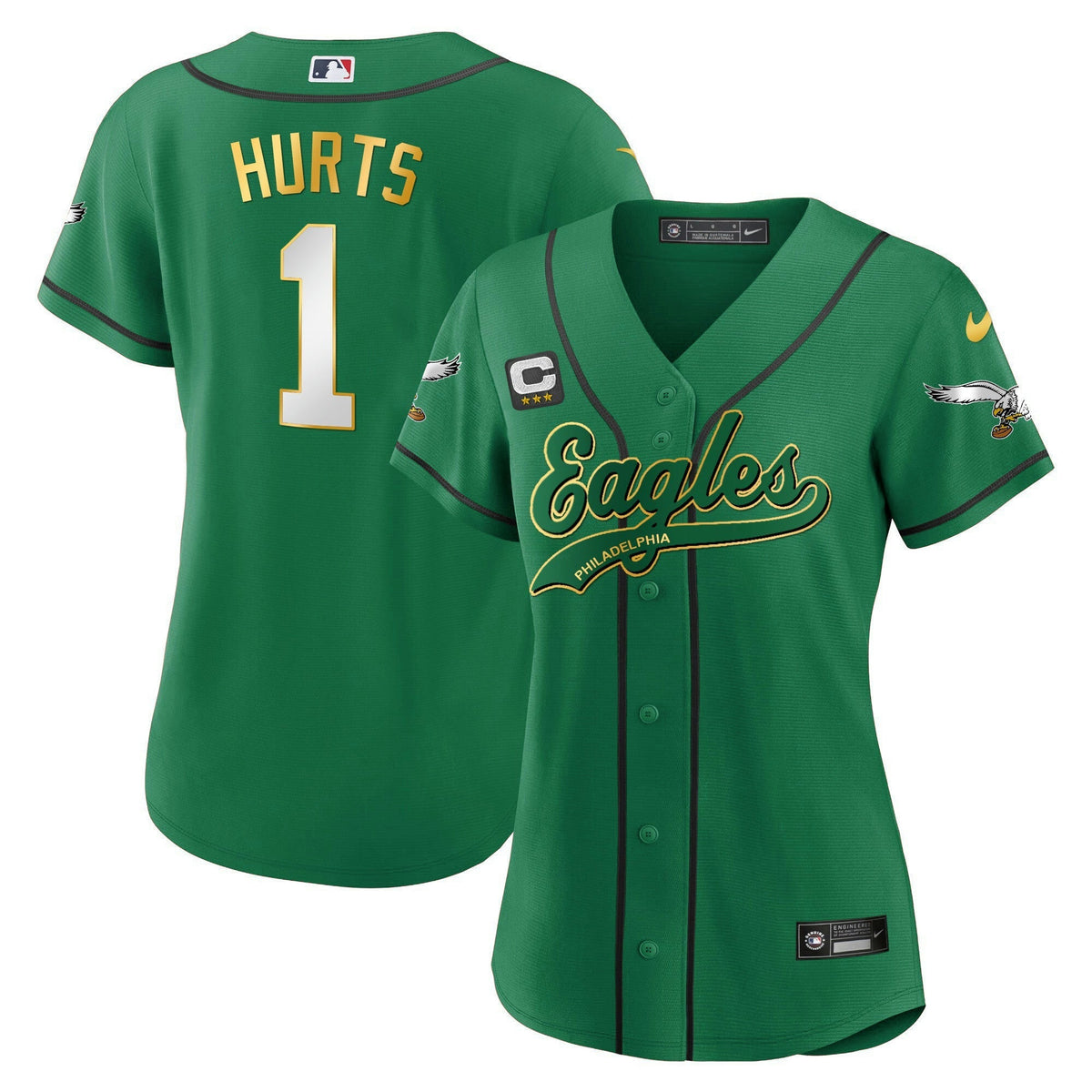 NFL Women’s Kelly Green Jersey