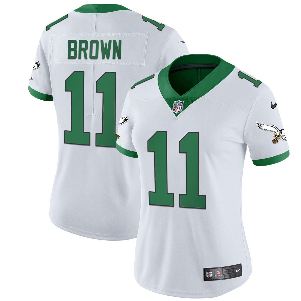 NFL Women’s Kelly Green Gold Jersey