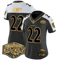 NFL Women’s Maryland 2024 AFC North Division Champions Patch Gold Vapor Limited Jersey