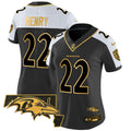 NFL Women’s Maryland Patch Gold Vapor Limited Jersey V2