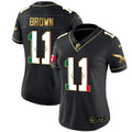 NFL Women’s Mexico Gold & Kelly Vapor Jersey