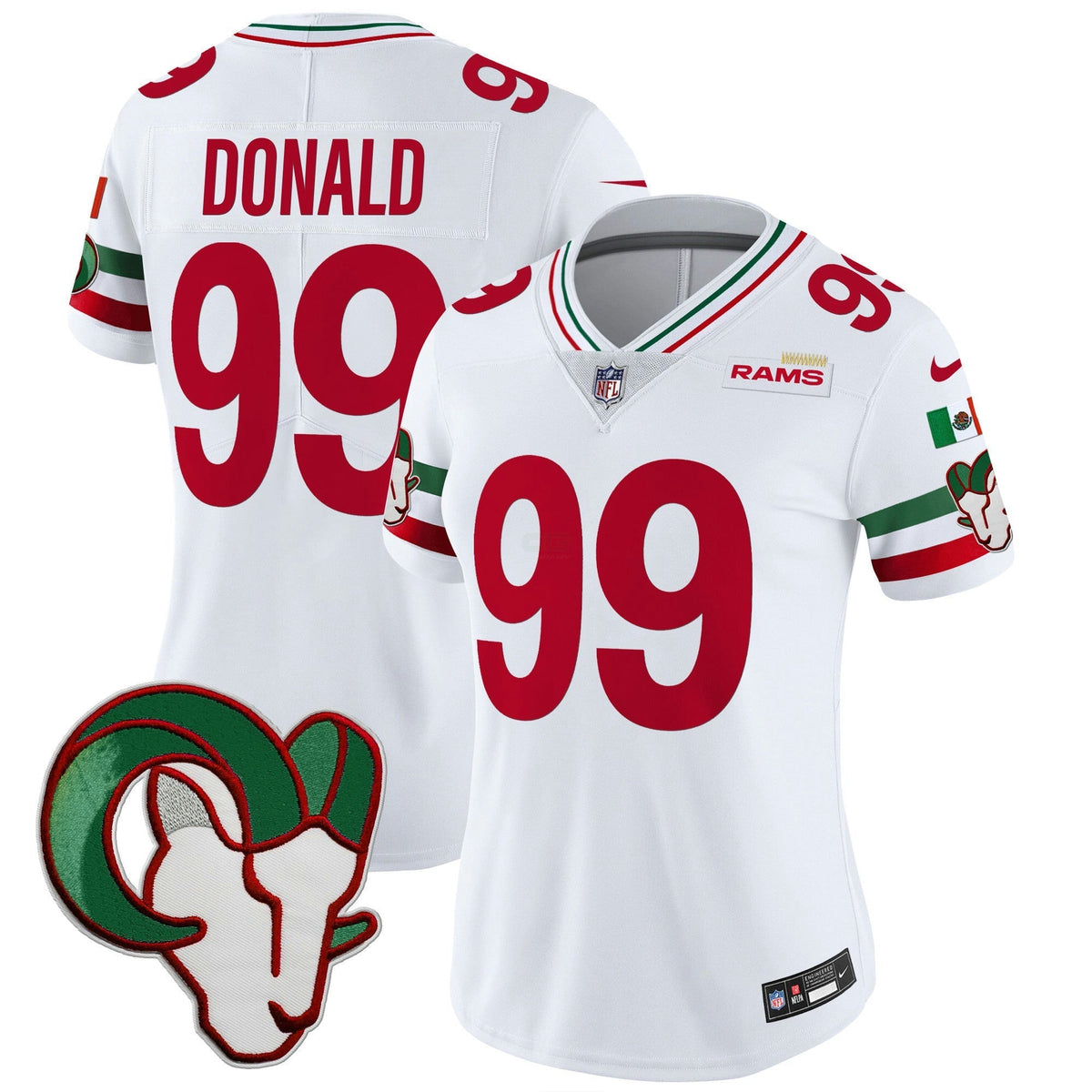 NFL Los Angeles Rams Women’s Mexico Vapor Limited Jersey