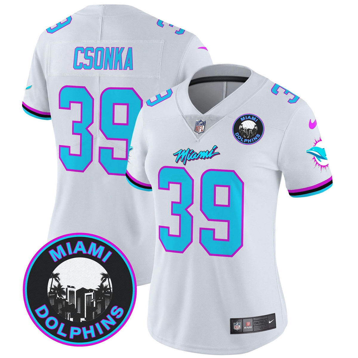NFL Women’s “Miami Vice” Vapor Limited Jersey V3