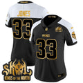 NFL Women’s Minnesota 2024 Winter Warrior Skol Patch Gold Vapor Limited Jersey