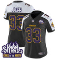 NFL Women’s Minnesota King Of The North Patch Throwback Vapor Limited Jersey