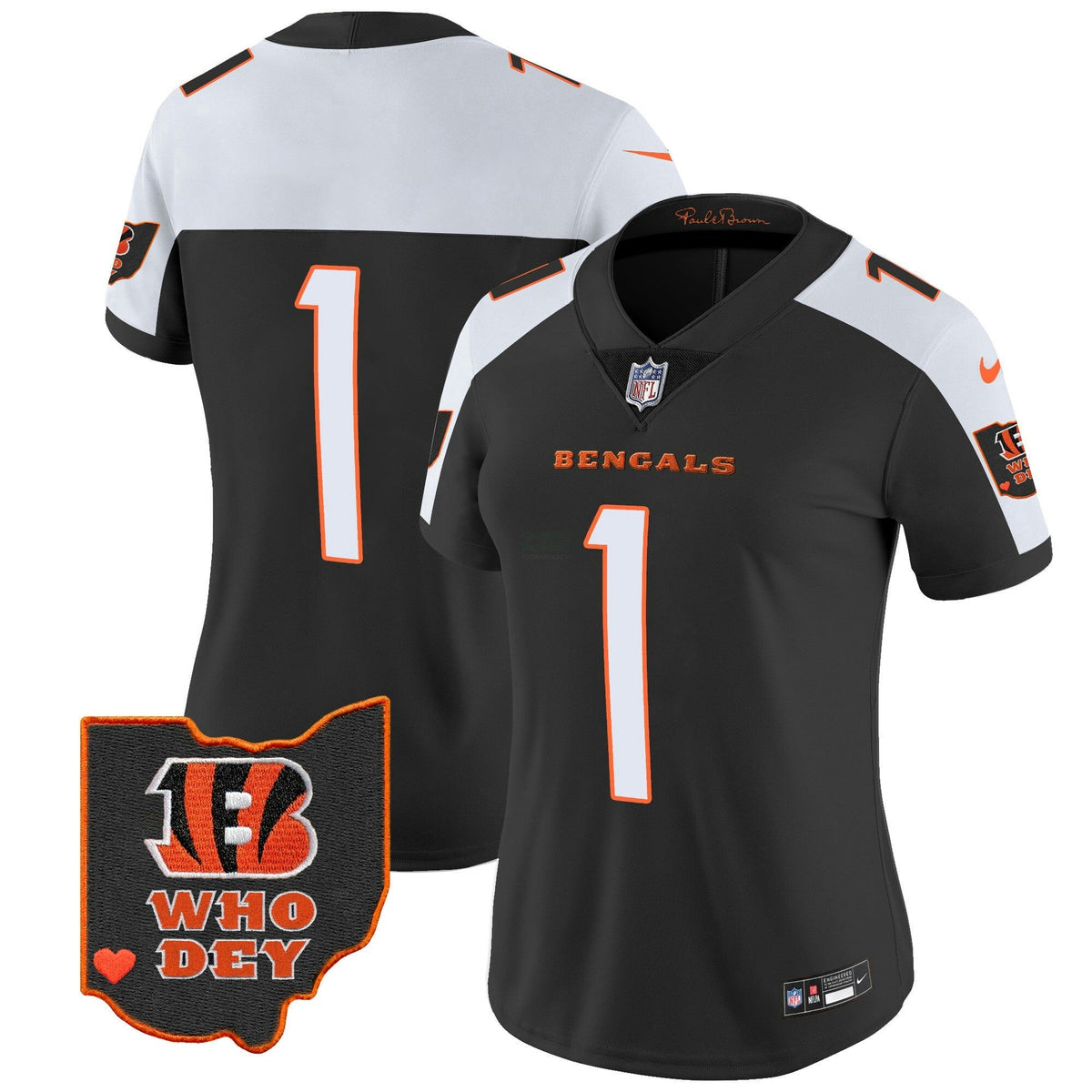 NFL Women’s Ohio Patch Vapor Limited Jersey V2