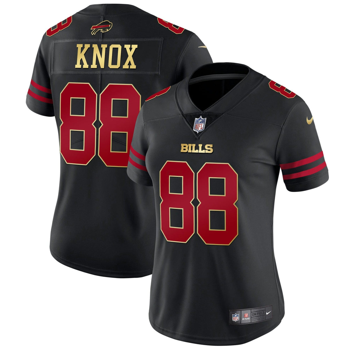 NFL Women’s Black Red Vapor Jersey