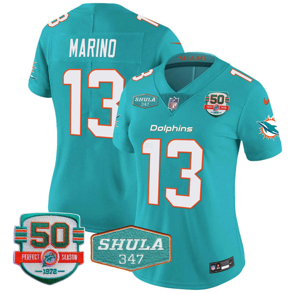 NFL Women’s Shula 347 Patch Vapor Jersey