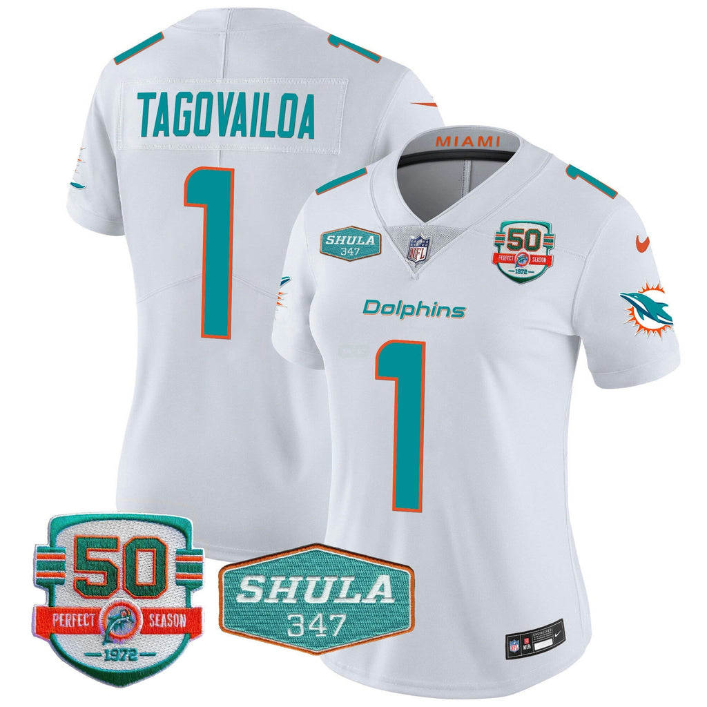 NFL Women’s Shula 347 Patch Vapor Jersey