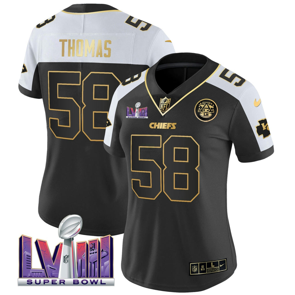 NFL Women’s Super Bowl LVIII Patch Vapor Jersey V4
