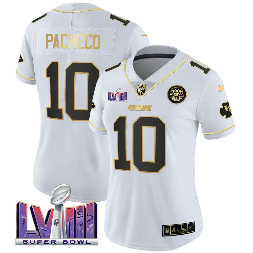 NFL Women’s Super Bowl LVIII Patch Vapor Jersey V4