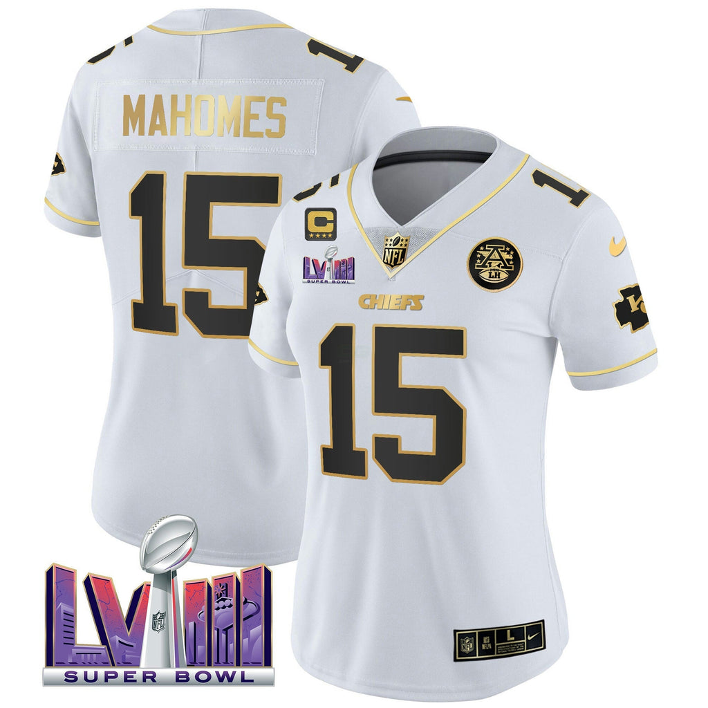 NFL Women’s Super Bowl LVIII Patch Vapor Jersey V4