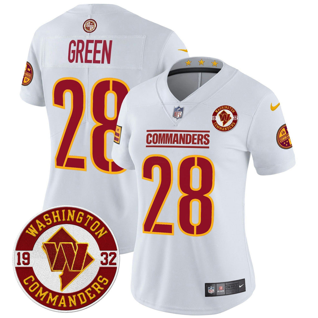 NFL Women’s Washington 2024 Vapor Limited Jersey – Est. 1932 Patch
