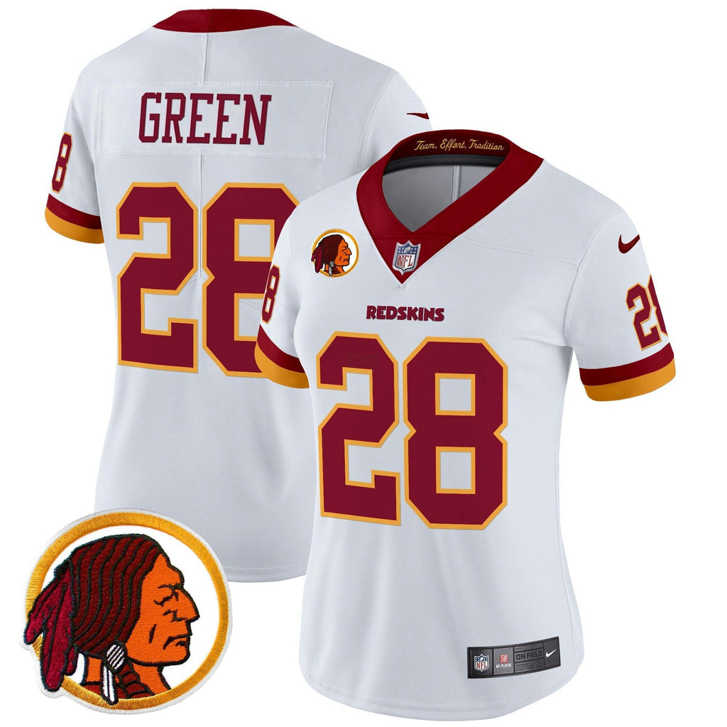 NFL Washington Commanders Women’s Washington Redskins Throwback Vapor Limited Jersey V2
