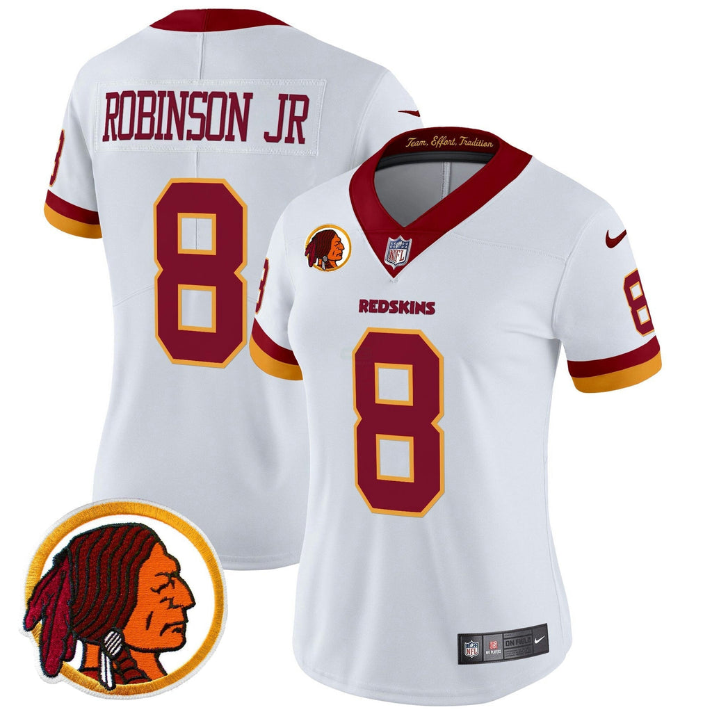 NFL Washington Commanders Women’s Washington Redskins Throwback Vapor Limited Jersey V2