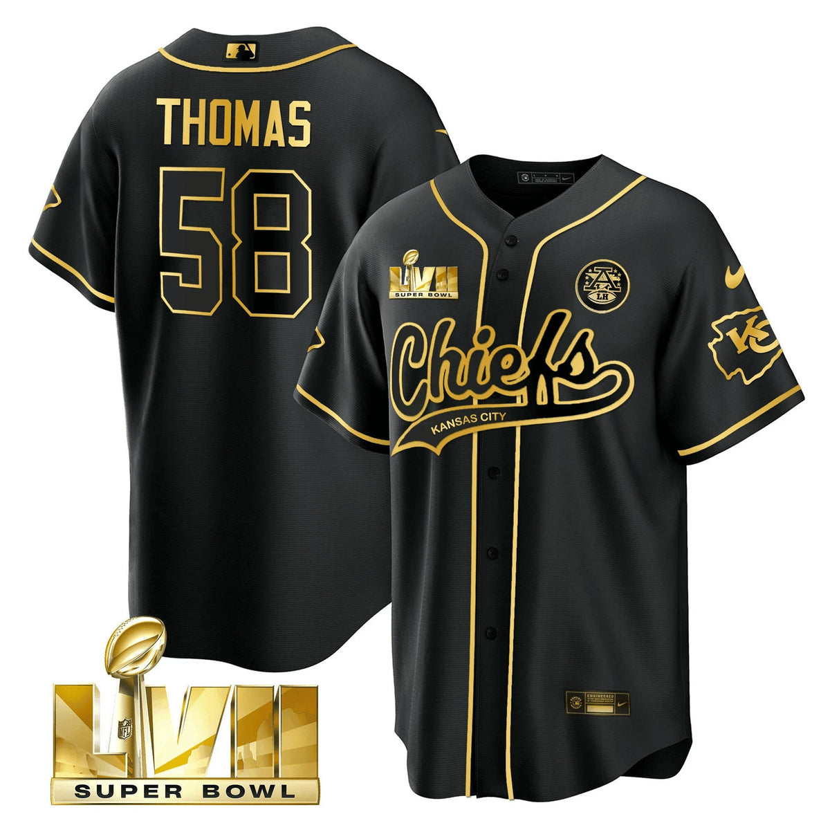 NFL Youth’s Super Bowl LVII Cool base Jersey