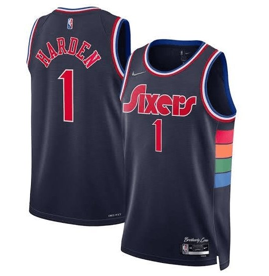 Jersey Philadelphia 76ers City Edition Diamond 75th