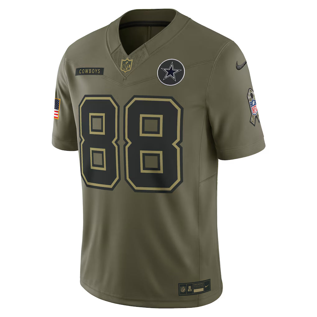 Jersey NFL Dallas Cowboys Salute To Service Vapor Limited 2025