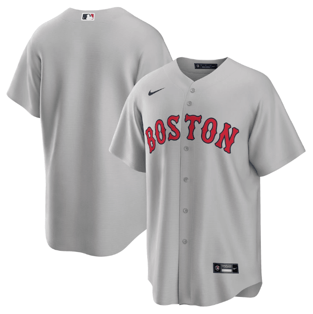 Jersey Boston Red Sox Gray Fan