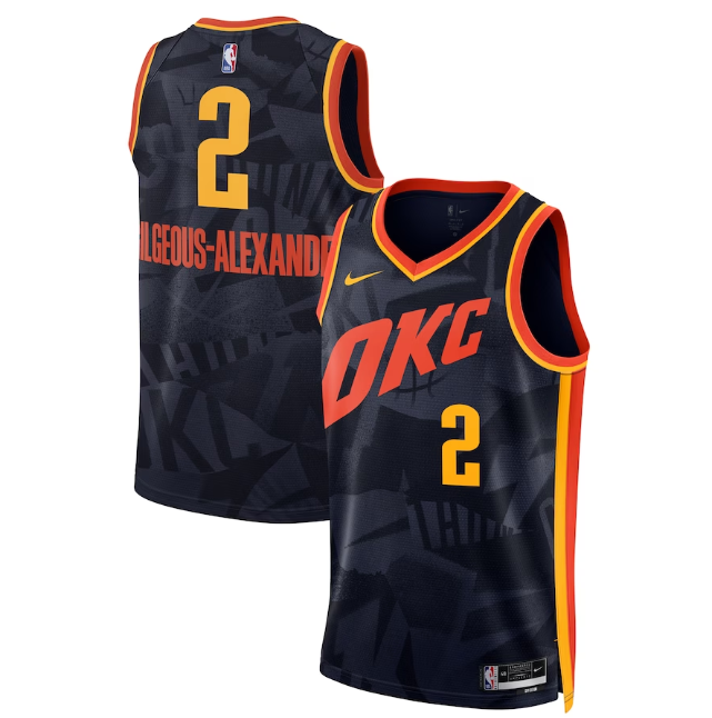 Jersey NBA Kids Oklahoma City Thunder City Edition