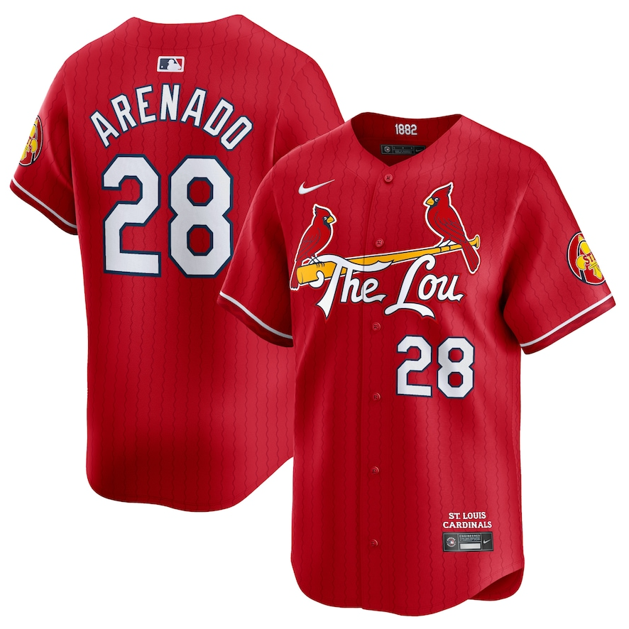 Jersey Saint Louis Cardinals City Connect 2024 Red