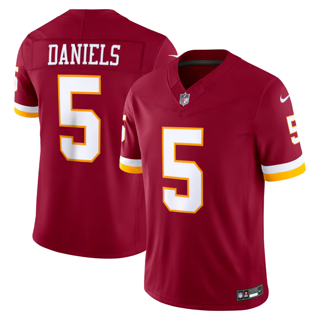 NFL Washington Commanders Vapor F.U.S.E. Limited Jersey Sewn Down Red