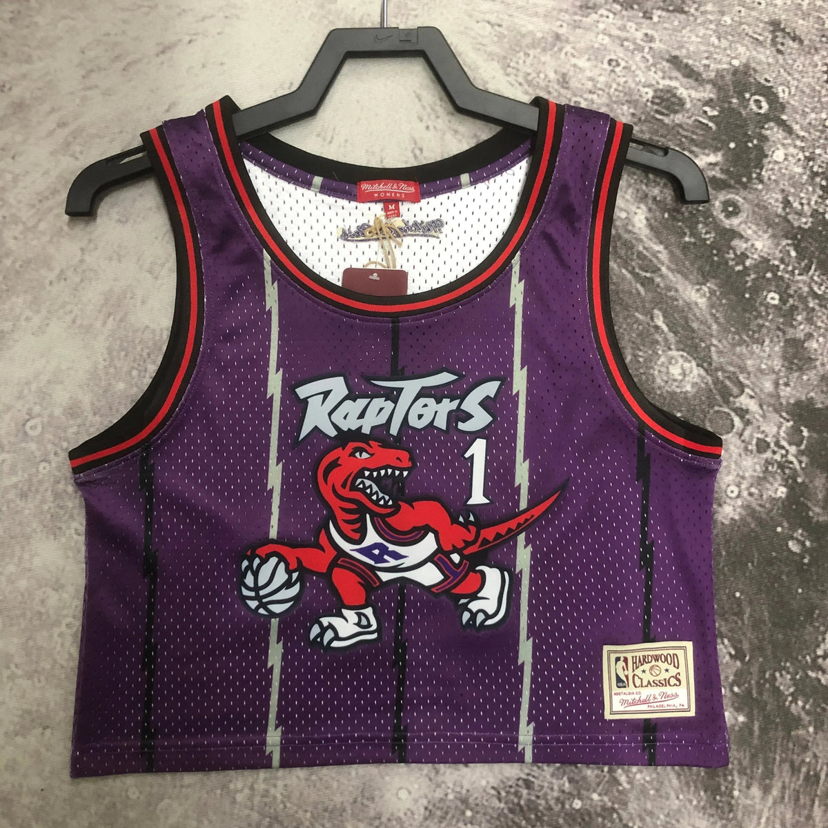 Jersey Cropped McGrady Toronto Raptors Mitchell & Ness Hardwood Classics