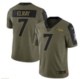NFL Denver Broncos Vapor Limited Jersey Salute To Service 2021