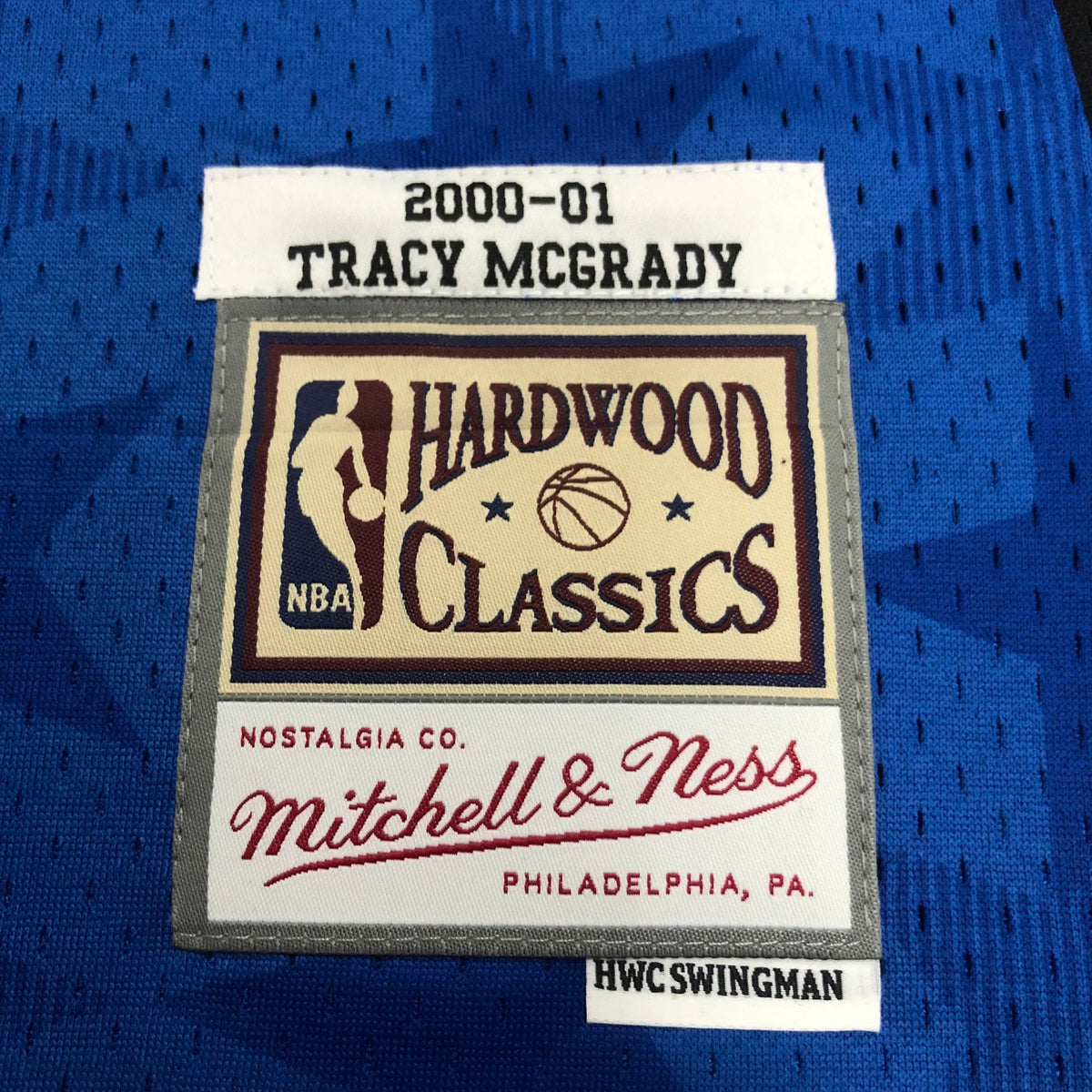 Jersey Swingman Orlando Magic Mitchell & Ness Hardwood Classics 2000/01 Blue