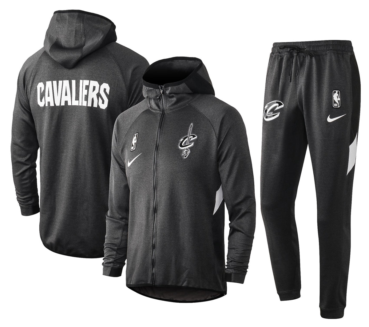 Set Nike NBA Therma Flex Cleveland Cavaliers Black Training