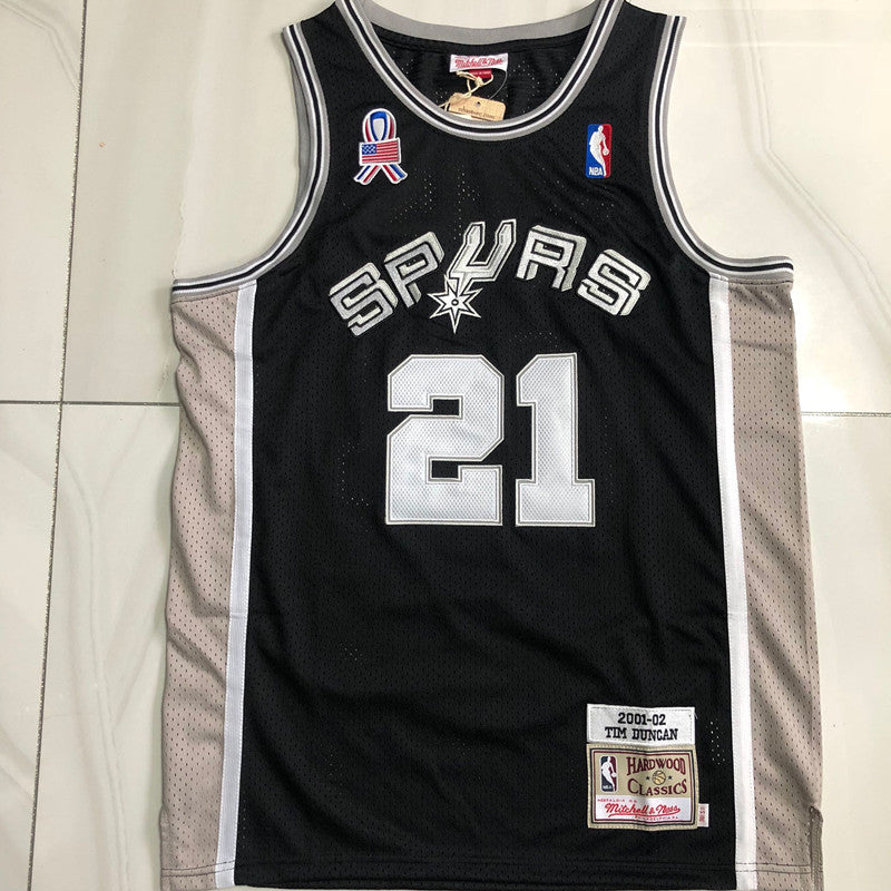 Jersey Authentic San Antonio Spurs Mitchell & Ness Hardwood Classics 2001/02