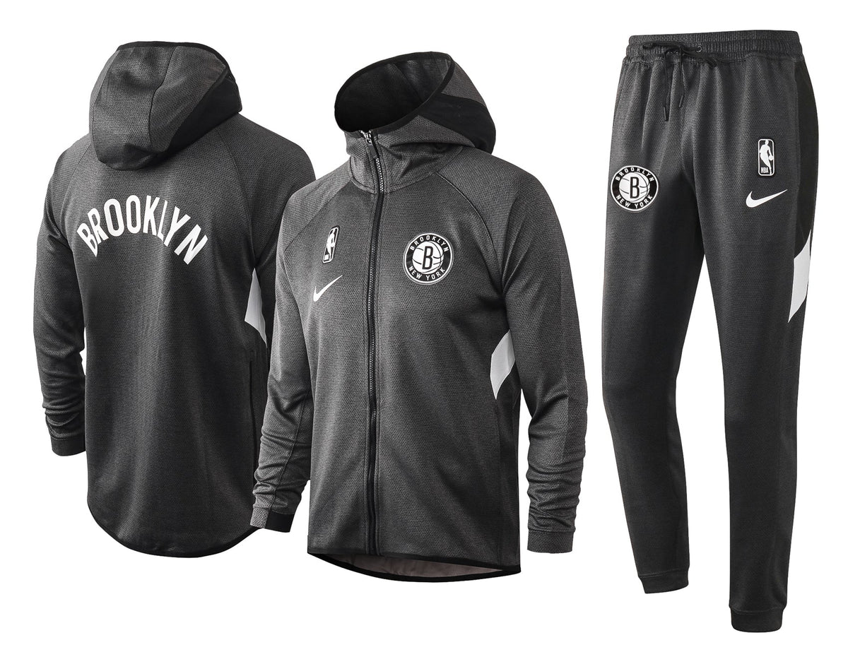 Set Nike NBA Therma Flex Brooklyn Nets Black Training